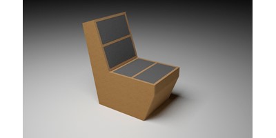 Sarah Lucas Furniture - D - Narrow Chair