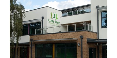 Lime Tree School Signage - Wall mural at completion of works