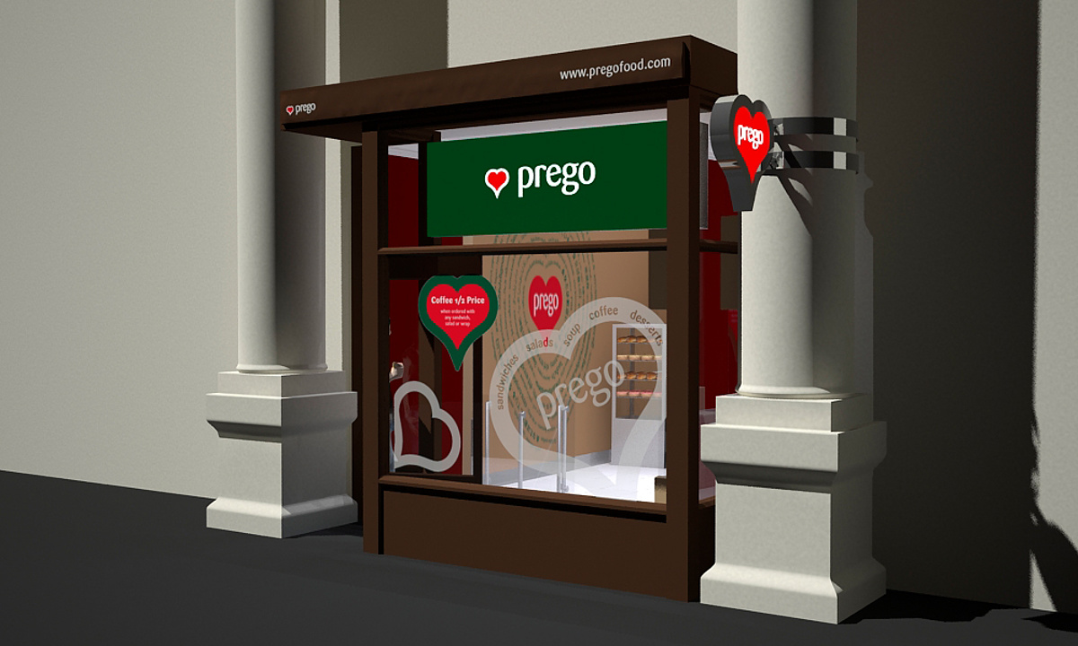 Prego - Cicilian Avenue Store - Concepts for exterior design and branding