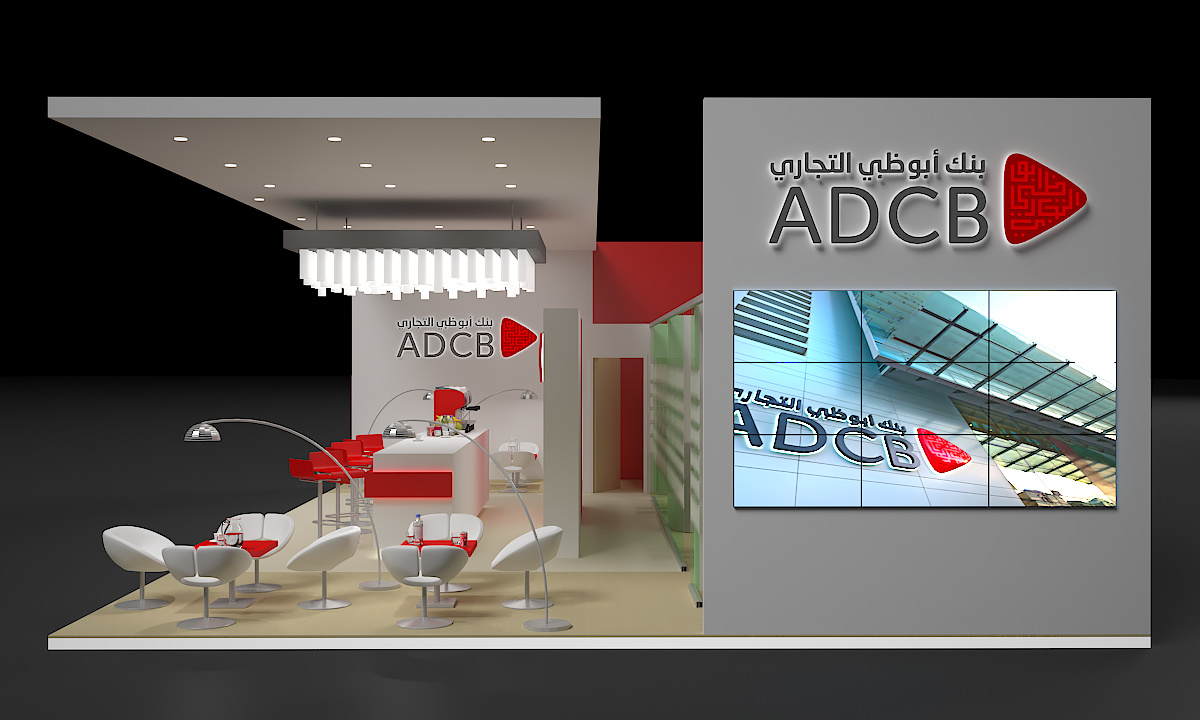 ADCB Exhibition Stand - Video wall